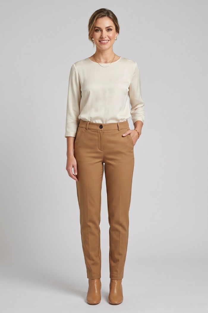PDK pantalone in cotone stretch 056914 [755ddb4f]