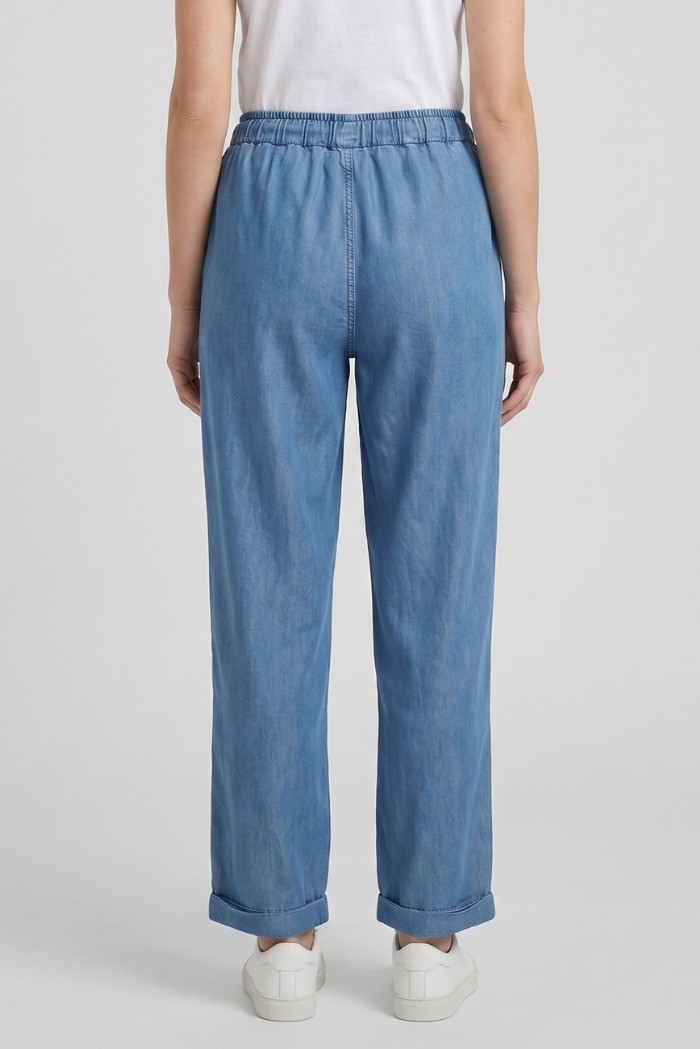Celye pantalaccio in denim di cotone stretch SS26C0639 [10195706]