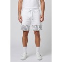 Moschino bermuda in cotone con stampa sul fondo V1A6811-4418 [9142212d]