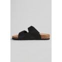 Lumberjack ciabatta in pelle con doppia fascia Jolie 102269221 [4ad4fe53]