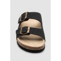 Lumberjack ciabatta in pelle con doppia fascia Jolie 102269221 [fdc93f57]