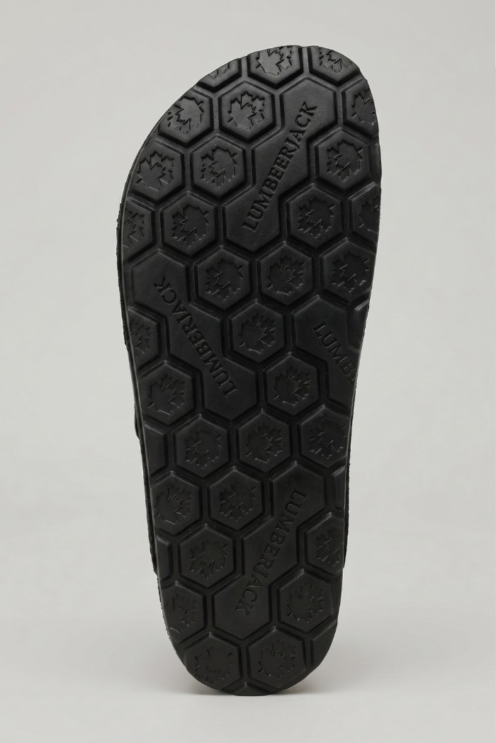 Lumberjack ciabatta in pelle con doppia fascia Jolie 102269221 [4f84b94d]