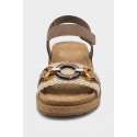 Lumberjack sandalo in pelle con chiusura a strappo Nicole 102269203 [e375779d]