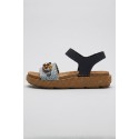 Lumberjack sandalo in pelle con chiusura a strappo Nicole 102269228 [1bbafba0]