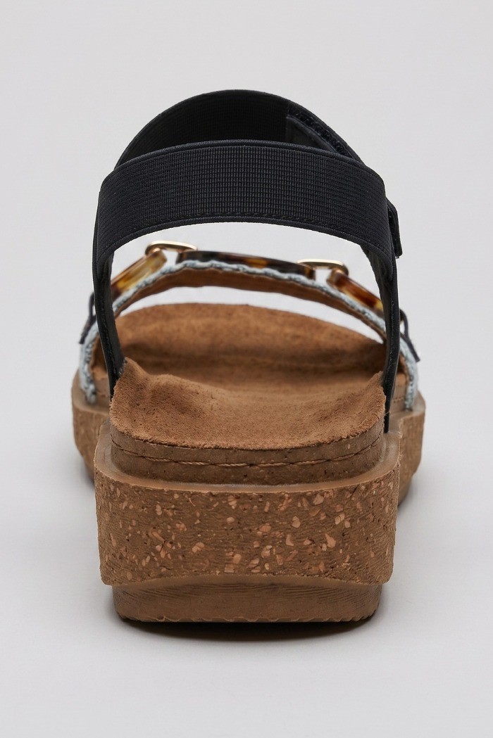 Lumberjack sandalo in pelle con chiusura a strappo Nicole 102269228 [a9f77dba]