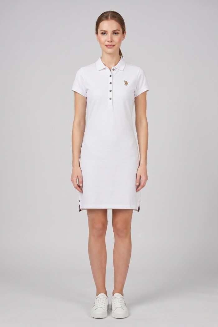 US Polo ASSN abito in cotone Sara US43318015 [2d18771c]