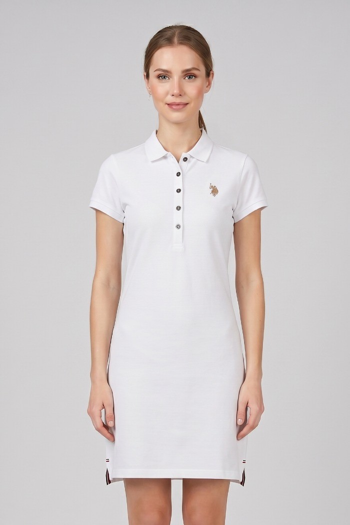 US Polo ASSN abito in cotone Sara US43318015 [f43e3411]