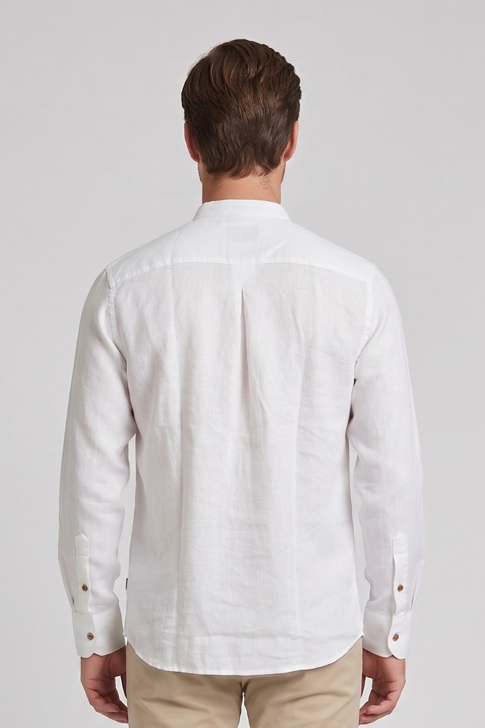 Datch camicia serafino in lino DM1950 [df244ffa]