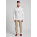 Datch camicia serafino in lino DM1950 [68398efe]