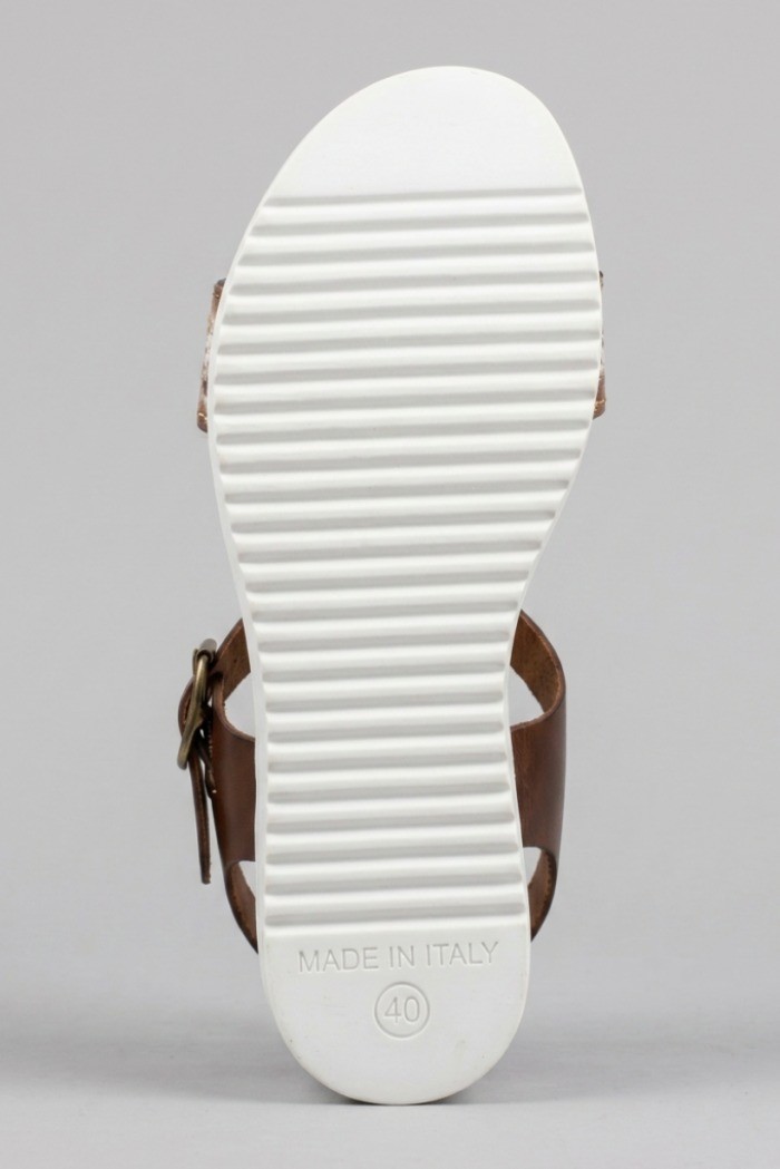 Claude sandalo con fascia intrecciata e cinturino ART 5 [4545045e]