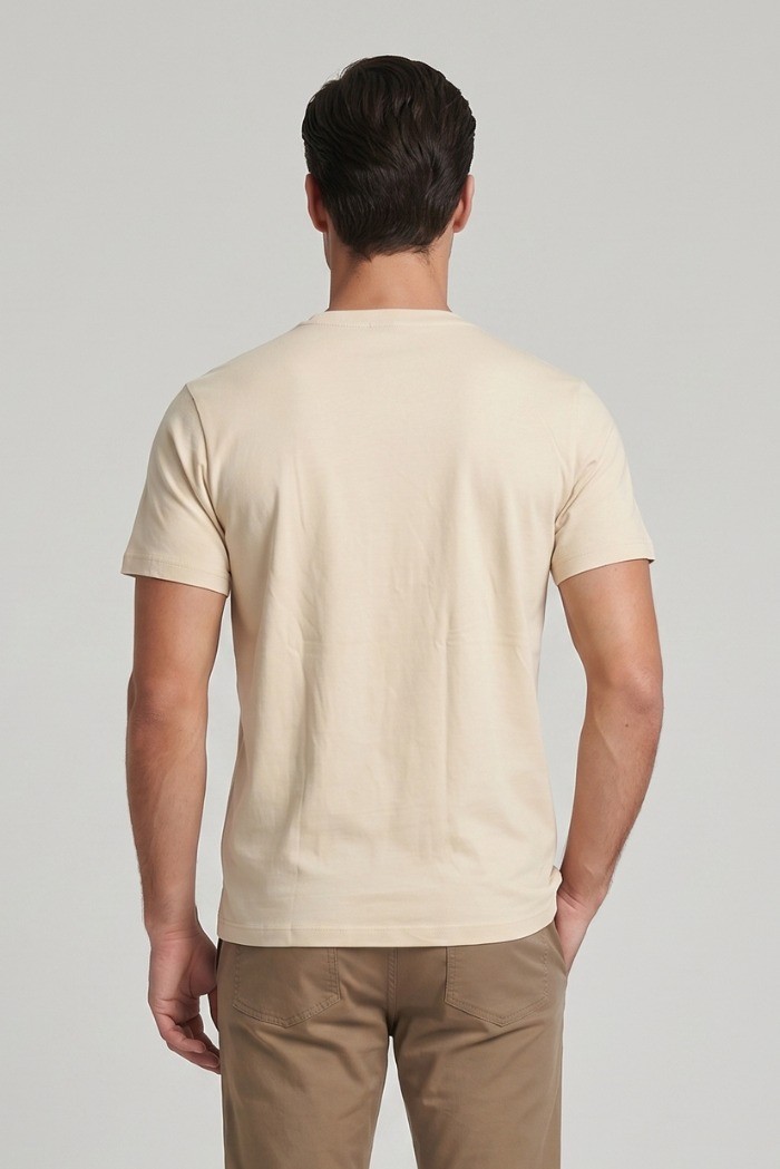 Refrigue t-shirt in jersey di cotone con logo ricamato R4532M261 [7216ea02]