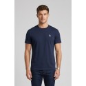 Refrigue t-shirt in jersey di cotone con logo ricamato R4532M261 [14f8b400]