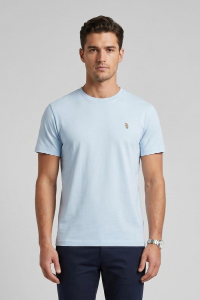 Refrigue t-shirt in jersey di cotone con logo ricamato R4532M261 [1caac4d3]