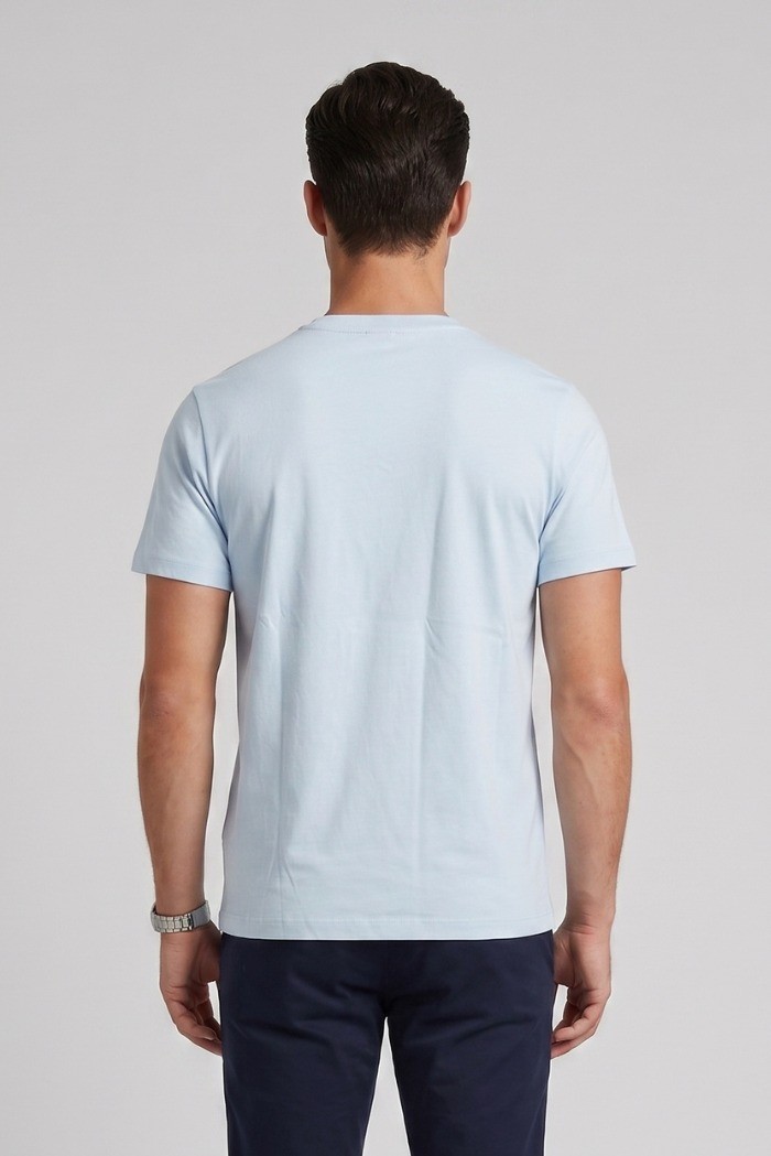 Refrigue t-shirt in jersey di cotone con logo ricamato R4532M261 [c58c87de]