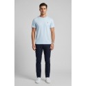 Refrigue t-shirt in jersey di cotone con logo ricamato R4532M261 [729146da]