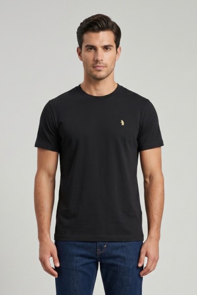 Refrigue t-shirt in jersey di cotone con logo ricamato R4532M261 [a4e4b68a]