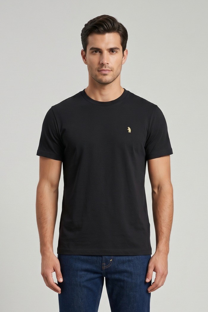 Refrigue t-shirt in jersey di cotone con logo ricamato R4532M261 [a4e4b68a]
