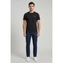 Refrigue t-shirt in jersey di cotone con logo ricamato R4532M261 [cadf3483]