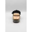 Solo Soprani ciabatta con maxi fiore Dona SSW619N22 [b5d6ed55]