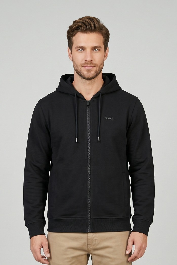 Datch felpa cappuccio in cotone DM9200 [fc03a3ed]