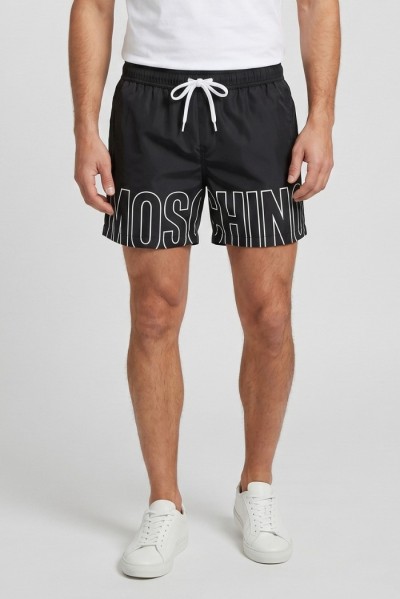 Moschino bermuda mare con stampa logo V3A4207 — 805219040080240_1