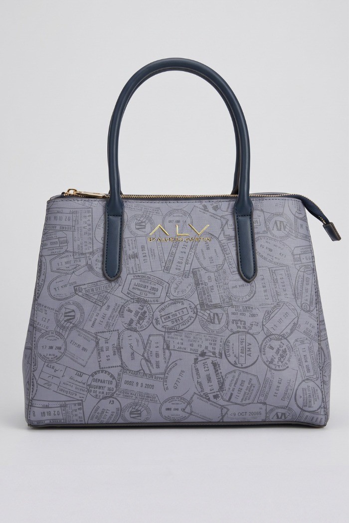 ALV by Alviero Martini borsa tote Passport Classic ALVB7119 [a04daf46]
