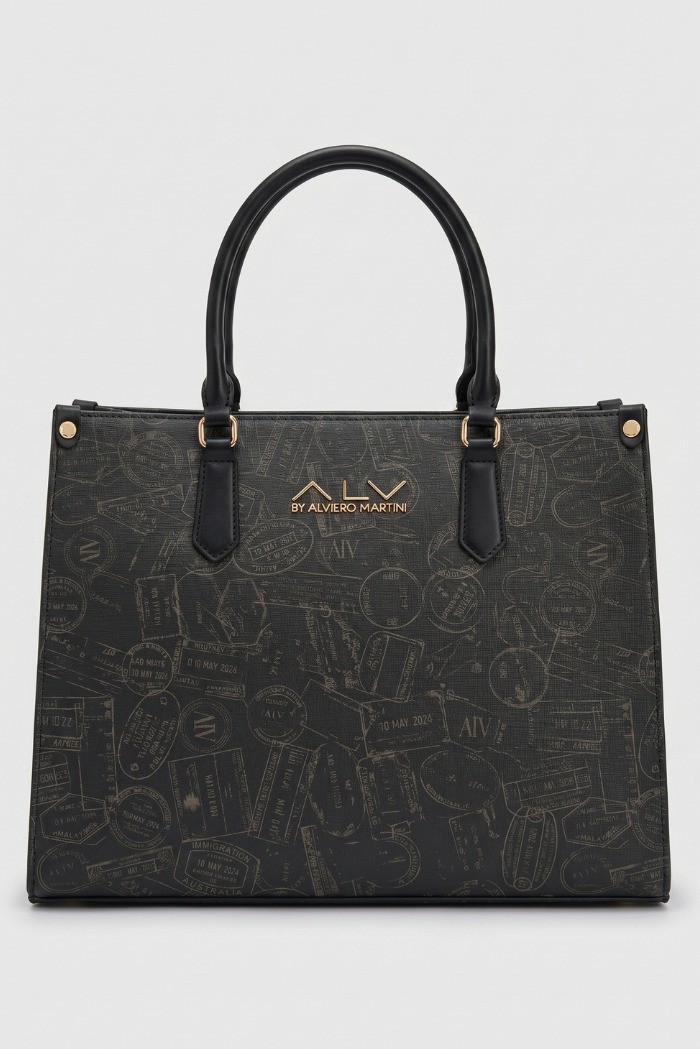 ALV by Alviero Martini borsa tote Passport Classic ALVB7126 [3d39d24d]