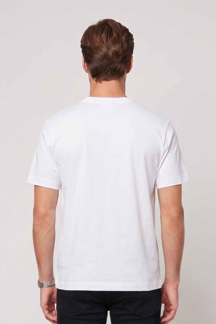Datch t-shirt in cotone con logo DM9807 [95d63925]