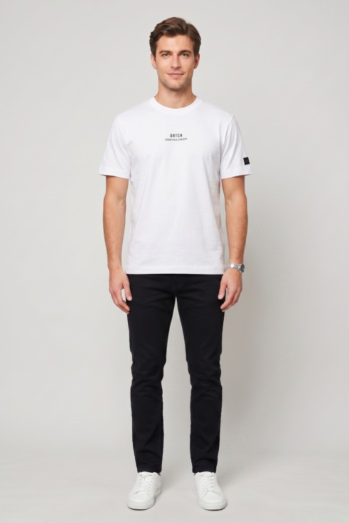Datch t-shirt in cotone con logo DM9807 [22cbf821]