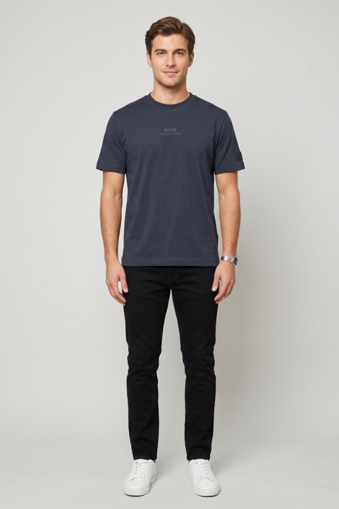 Datch t-shirt in cotone con logo DM9807 [b9d54227]