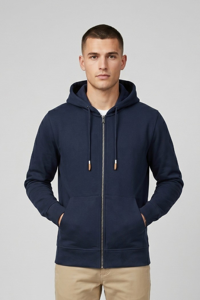 Datch felpa cappuccio in misto cotone DM9813 [7fa758b6]
