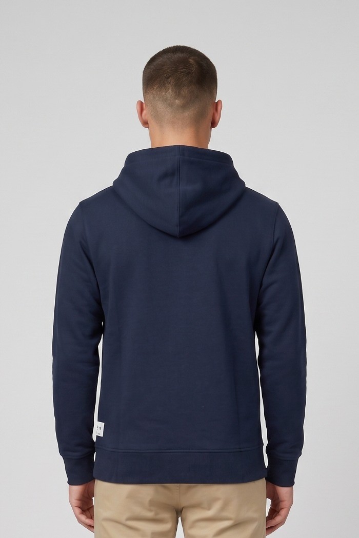 Datch felpa cappuccio in misto cotone DM9813 [a6811bbb]