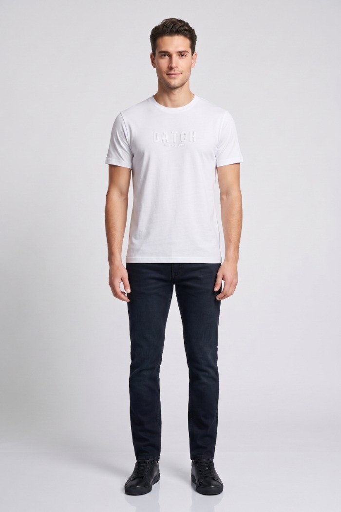 Datch t-shirt in cotone con logo DM9831 [015cf1aa]