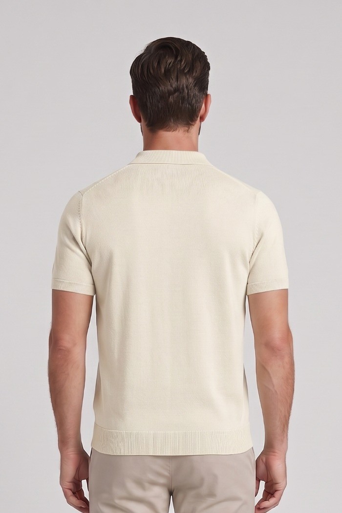 Datch polo in maglia di cotone DM9865 [043aabdd]