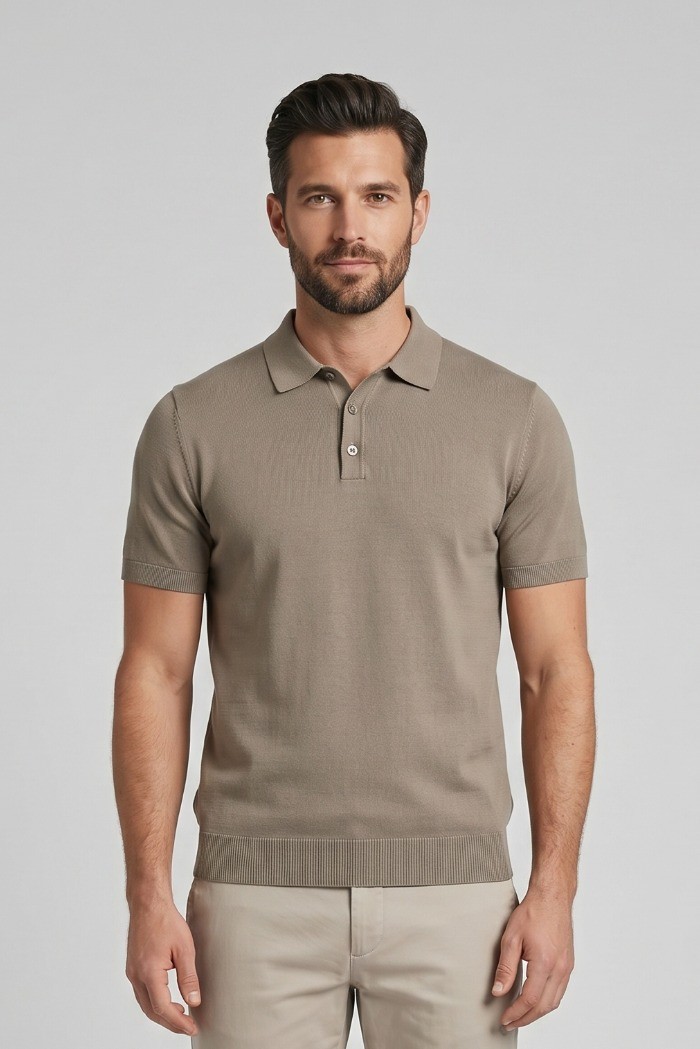 Datch polo in maglia di cotone DM9865 [6bbe9520]