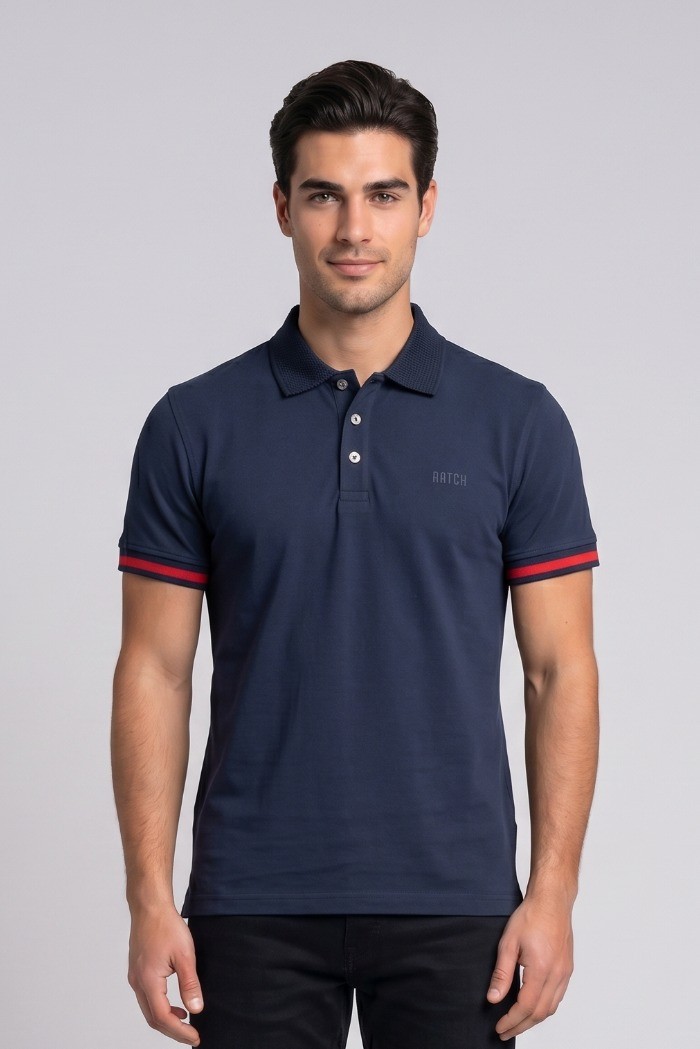Datch polo in piquet di cotone DM9893 [9c5b11e4]