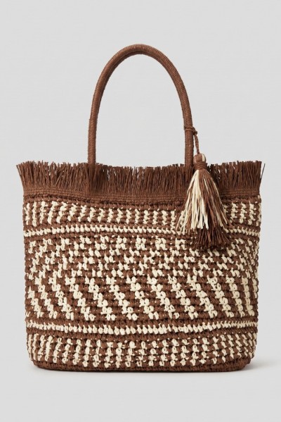 Sheis borsa in paglia intrecciata DB6001 — 805219040078952_1