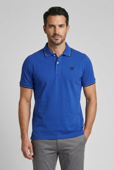Henry Cotton's polo in piquet di cotone P626128 [4dbcec24]