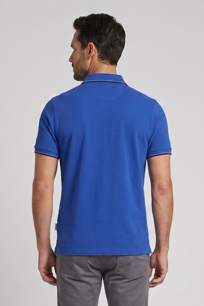 Henry Cotton's polo in piquet di cotone P626128 [949aaf29]