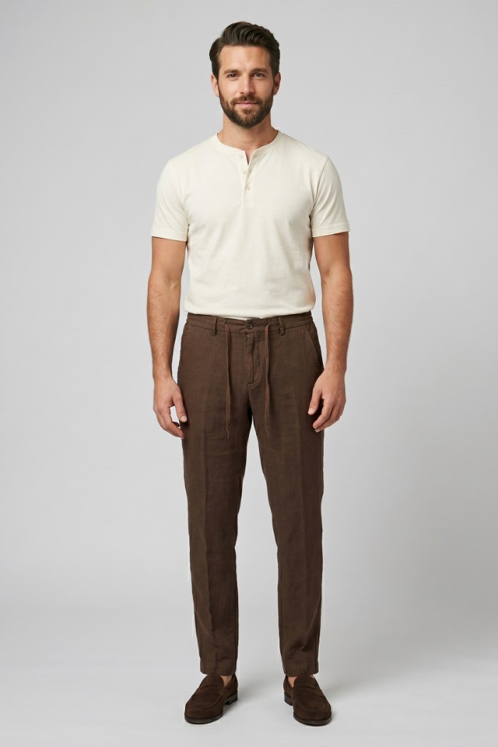 Four.ten Industry pantalaccio in misto cotone T9066-100091 [cabf1085]
