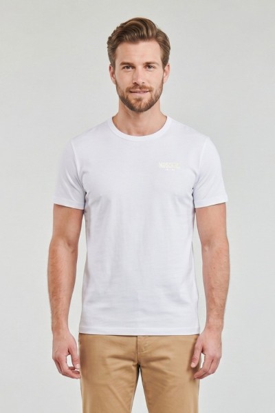 Moschino t-shirt in misto cotone stretch V1A0720-4428 — 805219040080037_1