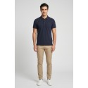Datch polo in piquet di cotone stretch DM1881 [a8bd1568]