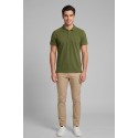 Datch polo in piquet di cotone stretch DM1881 [b114e9ec]