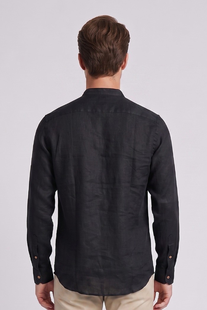 Datch camicia coreana in lino DM1952 [7ff86665]