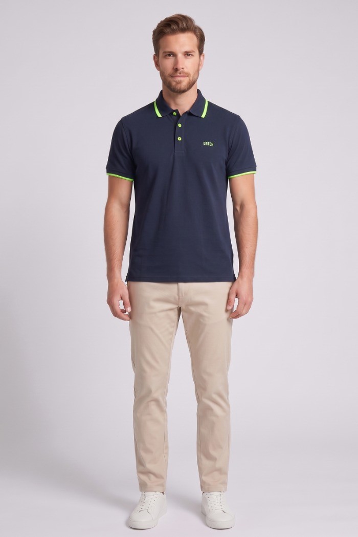 Datch polo in piquet di cotone DM2523 [d1f79a66]