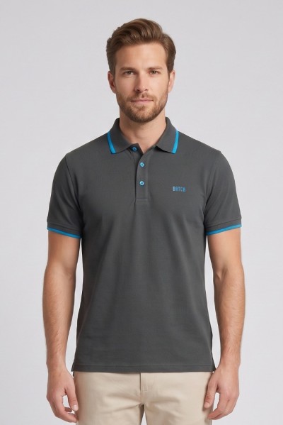 Datch polo in piquet di cotone DM2523 [45b4ca8c]