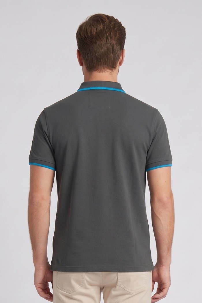 Datch polo in piquet di cotone DM2523 [9c928981]