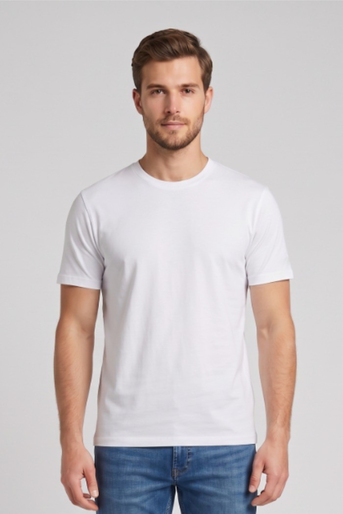 Datch t-shirt girocollo in cotone DM9302 [c4e70205]