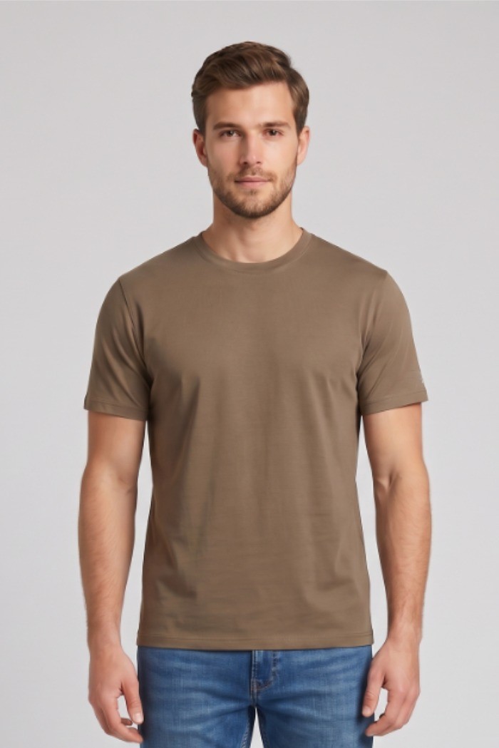 Datch t-shirt girocollo in cotone DM9302 [a9452a36]