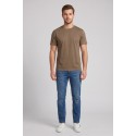 Datch t-shirt girocollo in cotone DM9302 [c77ea83f]